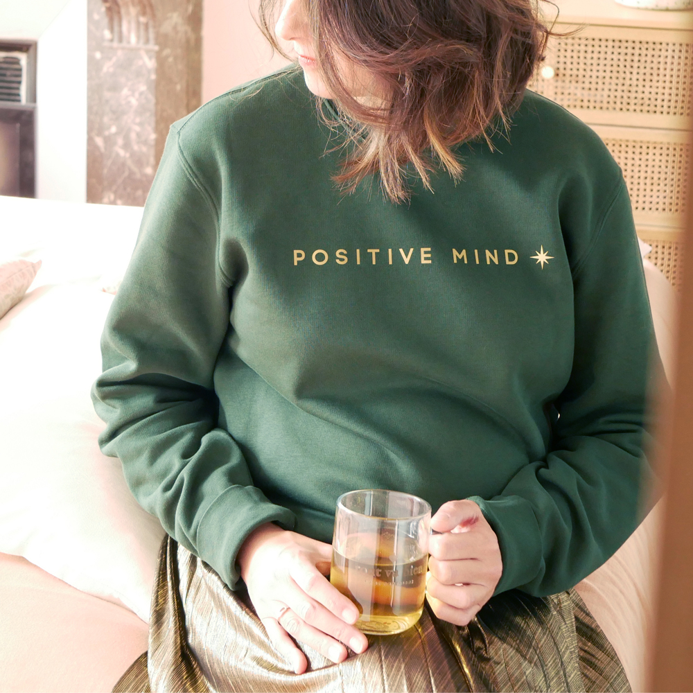Be Conscious Sweatshirt femme vert