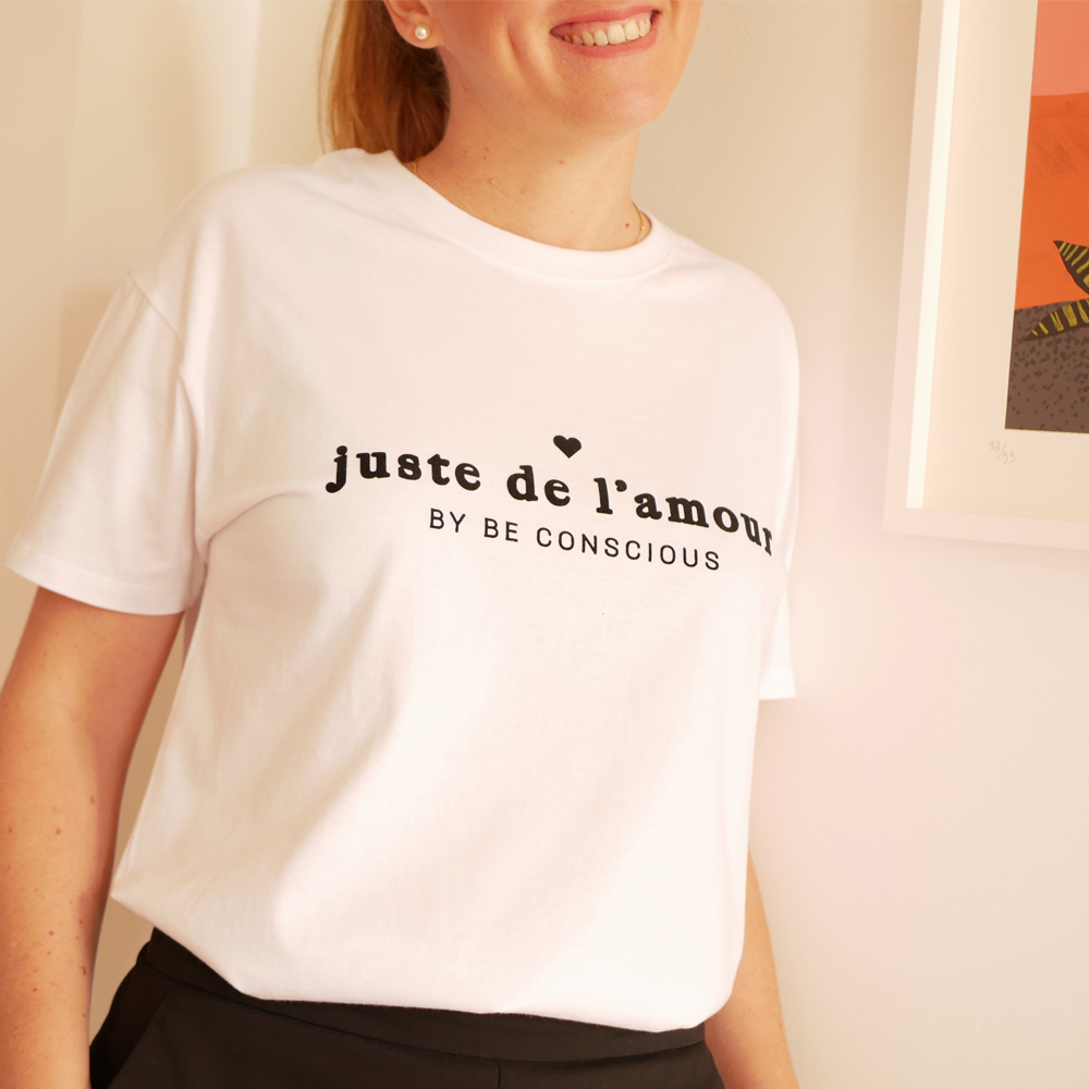 Be Conscious t-shirt femme