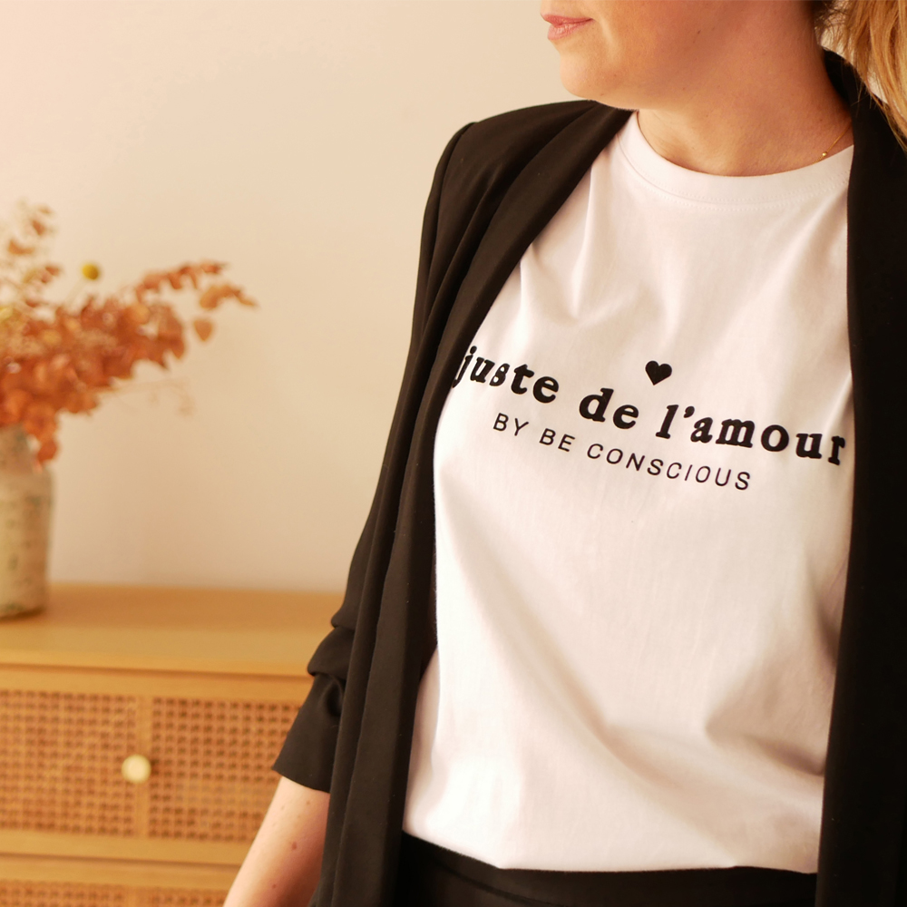 Be Conscious t-shirt femme